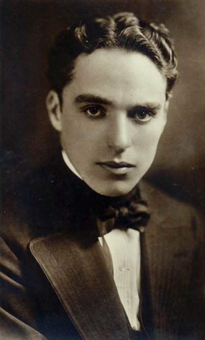 Portret van Charlie Chaplin, c. 1918 door Unbekannt Unbekannt